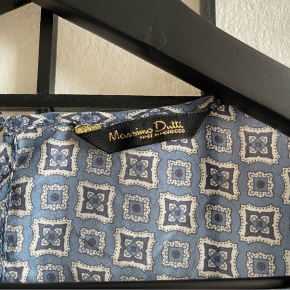 Massimo Dutti Women’s Silk Blouse Size 4 - Picture 2 of 6